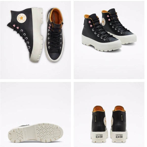 Women's Converse Chuck Taylor AS Lugged Winter Boot, Multi Sizes Black 8 - Picture 9 of 11